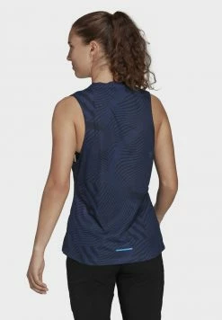 Adidas Performance TERREX AGRAVIC - Sports T-shirt - Blue -adidas Performance Shop 8b1d4d3551344d8894cafb06324d0755