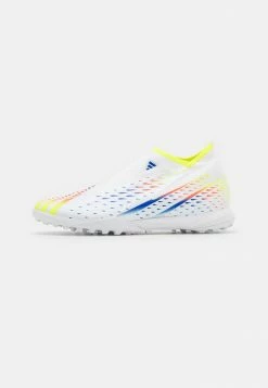 Adidas Performance PREDATOR EDGE.3 LL TF - Astro Turf Trainers - Cloud White/solar Yellow/power Blue