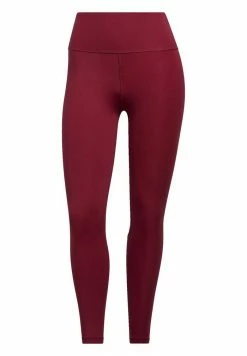 Adidas Performance OPTIME - Leggings - Red -adidas Performance Shop 8c1409e573be4f68a24a074c66990f9b