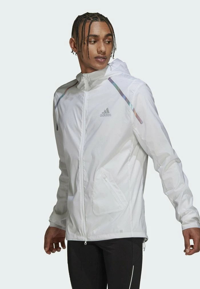 Adidas Performance MARATHON JKT - Running Jacket - White 3 Adidas Performance MARATHON JKT - Running Jacket - White