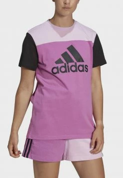 Adidas Performance ESSENTIALS - Print T-shirt - Purple -adidas Performance Shop 8ccfa5ff1d904fe8a73532f5bed72108