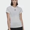 Adidas Performance TENNIS FREELIFT - Print T-shirt - White -adidas Performance Shop 8d1eba43ac4e49f5b61e6406be17a1a0