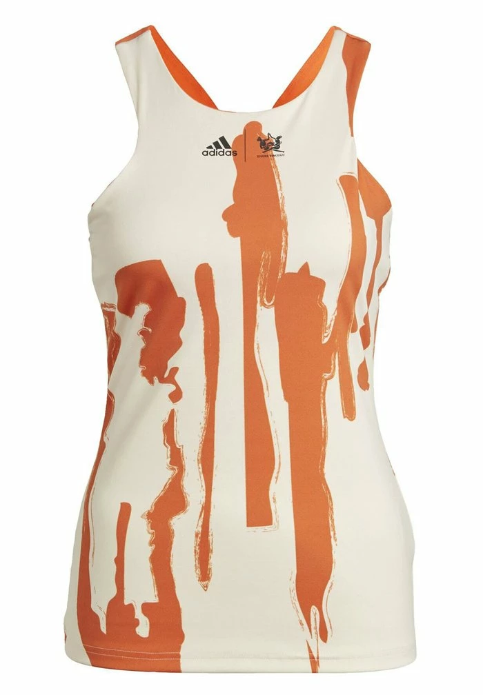 Adidas Performance THEBE MAGUGU TENNIS NEW YORK - Top - Beige 5 Adidas Performance THEBE MAGUGU TENNIS NEW YORK - Top - Beige - Image 3