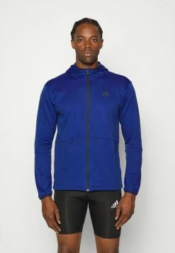 Adidas Performance Zip-up Sweatshirt - Legend Ink Mel.