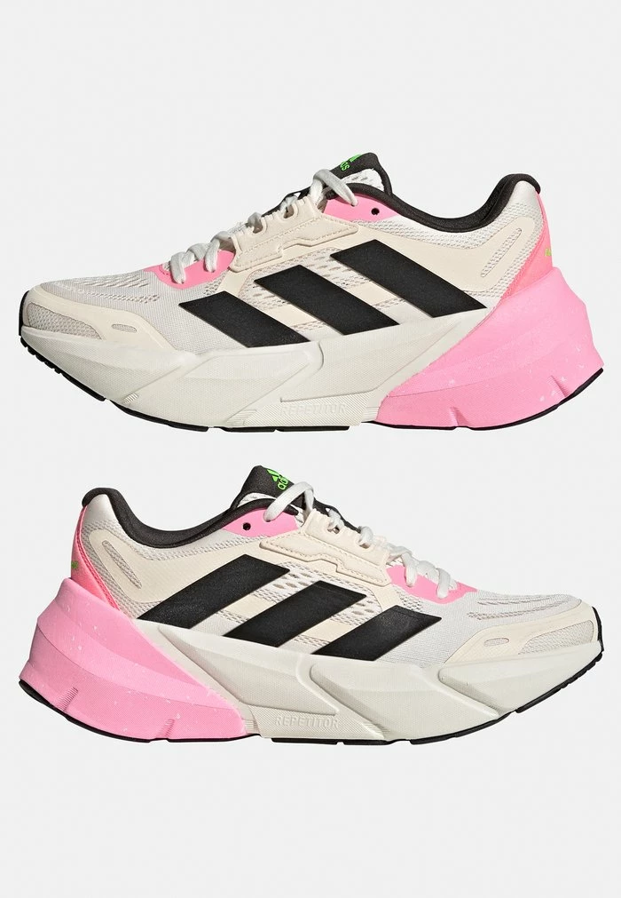 Adidas Performance ADISTAR 1 NEUTRAL RUNNING SHOES - Neutral Running Shoes - Cloud White Beam Pink Solar Green 10 Adidas Performance ADISTAR 1 NEUTRAL RUNNING SHOES - Neutral Running Shoes - Cloud White Beam Pink Solar Green - Image 8