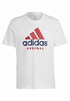 Adidas Performance ARSENAL - Print T-shirt - White -adidas Performance Shop 8dfe66fdcab04a7393775dedc60de2a3