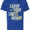 Adidas Performance HIGH INTENSITY SLOG - Print T-shirt - Blue -adidas Performance Shop 8e0490499c324247b1999ecc792128c2