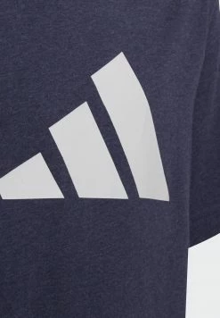 Adidas Performance U BAR - Print T-shirt - Blue -adidas Performance Shop 8e0dac984fe94e8dbf150ebbf00d4ef6