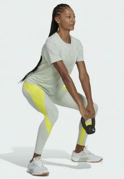 Adidas Performance HIGH INTENSITY - Sports T-shirt - Green -adidas Performance Shop 8e57cc192a9c47319437f2de47b572f3