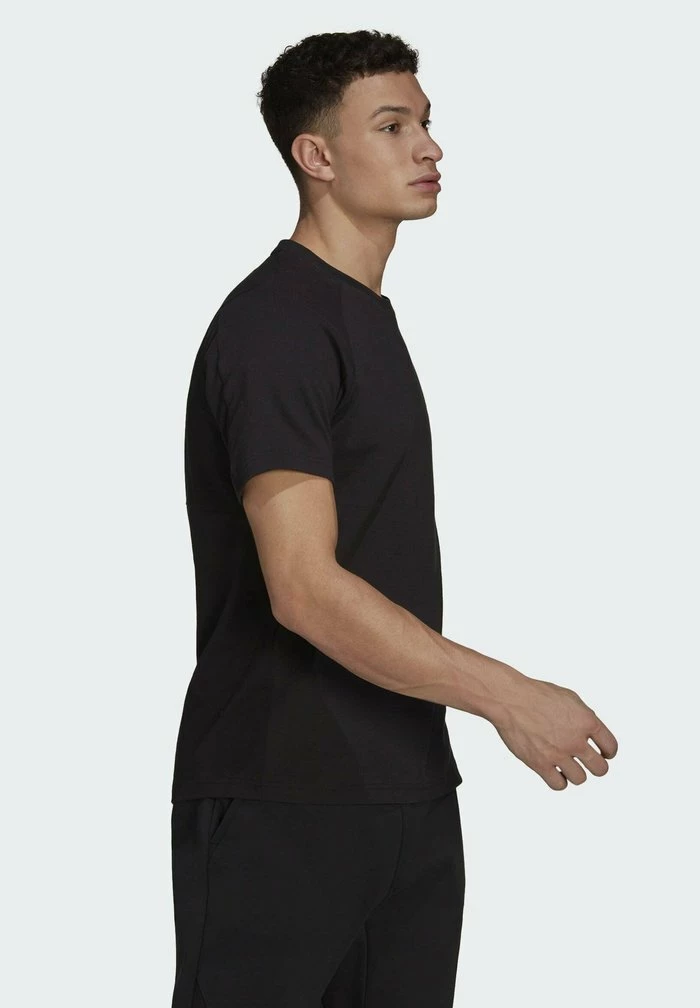 Adidas Performance GAMEDAY - Basic T-shirt - Black 6 Adidas Performance GAMEDAY - Basic T-shirt - Black - Image 4