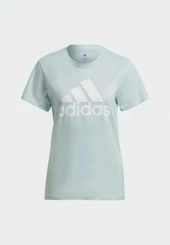 Adidas Performance W BL T - Print T-shirt - Blue -adidas Performance Shop 8ee2c80c05444b6089fb91ee76fcdf37