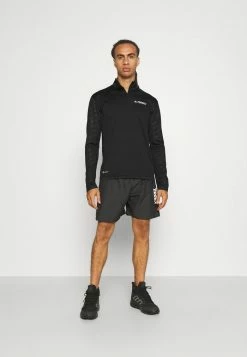Adidas Performance MT HALF ZI LS - Long Sleeved Top - Black 10 Adidas Performance MT HALF ZI LS - Long Sleeved Top - Black -adidas Performance Shop 8f183d6de764432384e128b031b476de