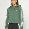 Adidas Performance Hoodie - Green Oxide/white