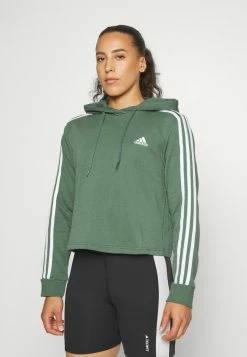Adidas Performance Hoodie - Green Oxide/white