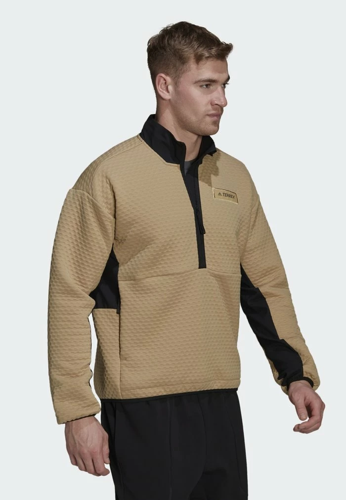 Adidas Performance UTILITAS - Fleece Jumper - Beige 10 Adidas Performance UTILITAS - Fleece Jumper - Beige - Image 8