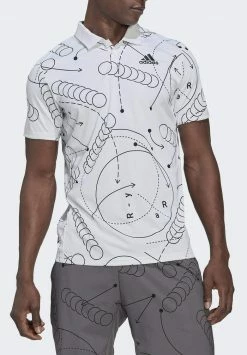 Adidas Performance GRAPHIC - Polo Shirt - White 10 Adidas Performance GRAPHIC - Polo Shirt - White -adidas Performance Shop 8f6ea08366444685b092d5cb377396f4