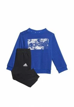 Adidas Performance ESSENTIALS SET - Sweatshirt - Royal Blue White -adidas Performance Shop 8f73db8f40044eb5bc63267d5ed219c8