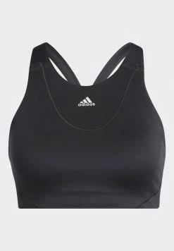 Adidas Performance MS BRA TRAINING WORKOUT DESIGNED4TRAINING AEROREADY SPORTS MEDIUM SUPPORT COMPRESSION - Sports Bra - Carbon -adidas Performance Shop 8fde98f57894486b8640c05ea8bfb074