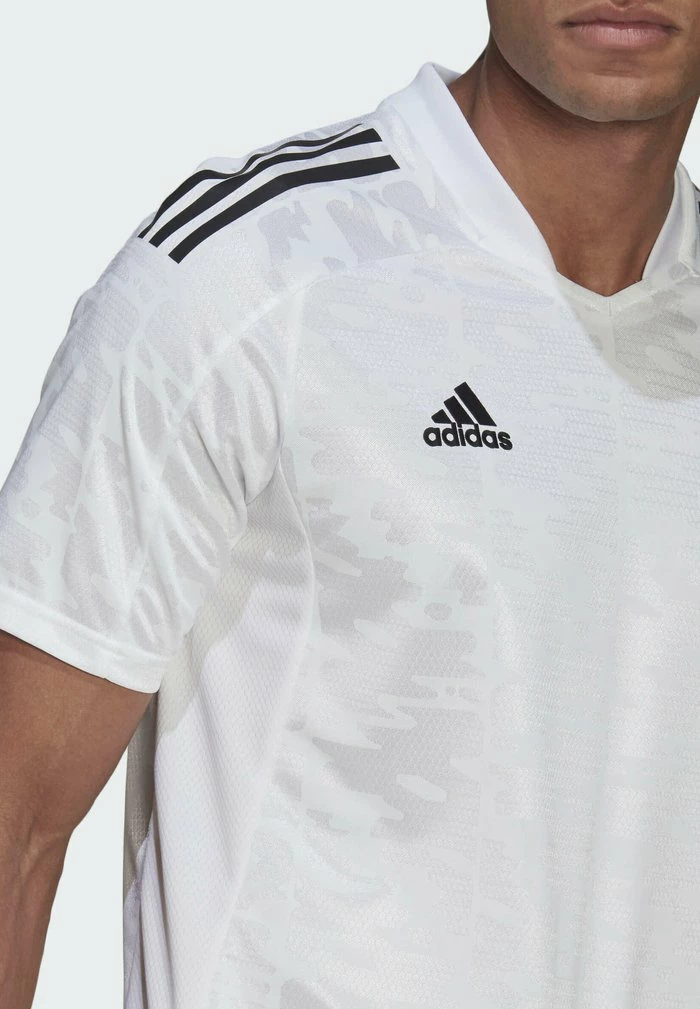 Adidas Performance Print T-shirt - White 5 Adidas Performance Print T-shirt - White - Image 3