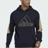 Adidas Performance BADGE OF SPORT - Sweatshirt - Blue -adidas Performance Shop 8ff8e182b04f43a69fd85098b7f85346