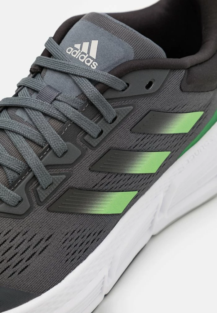 Adidas Performance QUESTAR - Neutral Running Shoes - Grey Five/solar Green/core Black 8 Adidas Performance QUESTAR - Neutral Running Shoes - Grey Five/solar Green/core Black - Image 6