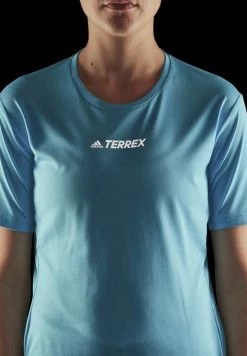 Adidas Performance Sports T-shirt - Blue -adidas Performance Shop 90d976af7dfe4537beedd6cc7080d88c