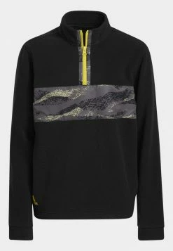 Adidas Performance PRINT BLOCK GOLF - Fleece Jumper - Black -adidas Performance Shop 918a001425d1497abfeaacb9ac1662ce
