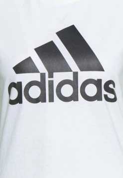 Adidas Performance W BL T - Print T-shirt - White/black -adidas Performance Shop 9197d89a67b648be9631cec989f3b2e1