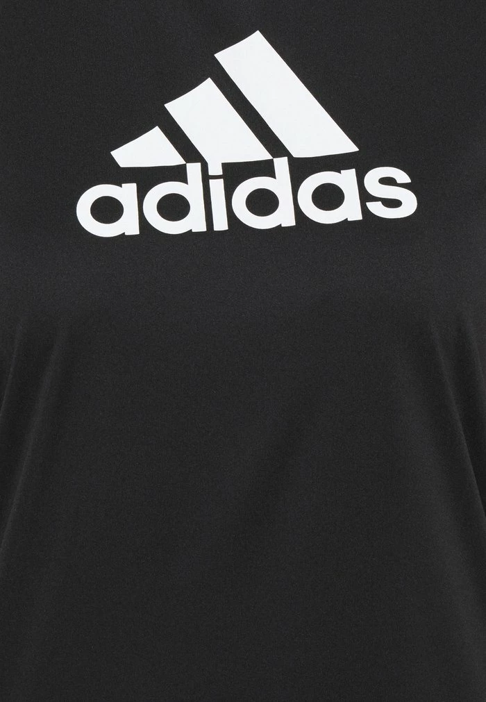 Adidas Performance Print T-shirt - Black/white 8 Adidas Performance Print T-shirt - Black/white - Image 6