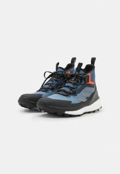 Adidas Performance TERREX FREE HIKER 2 GTX - Hiking Shoes - Steel/grey Three/impact Orange -adidas Performance Shop 91c902e6fcf2474094230b7528276a9d