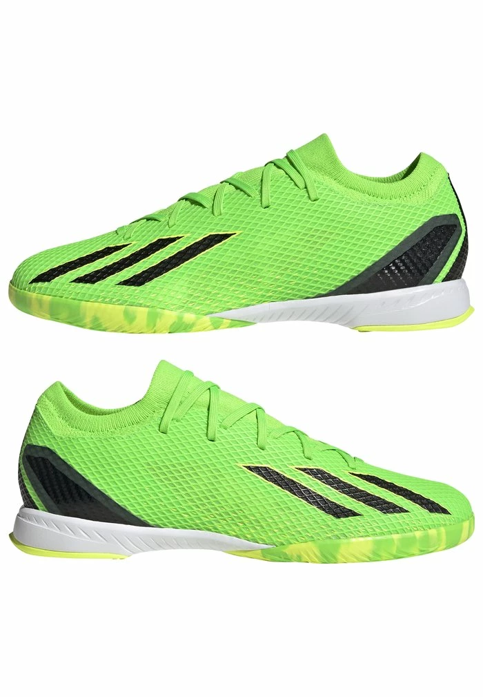 Adidas Performance X SPEEDPORTAL - Indoor Football Boots - Neon Green/black/neon Green 4 Adidas Performance X SPEEDPORTAL - Indoor Football Boots - Neon Green/black/neon Green - Image 2