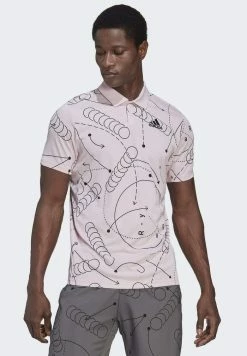 Adidas Performance GRAPHIC - Polo Shirt - Pink