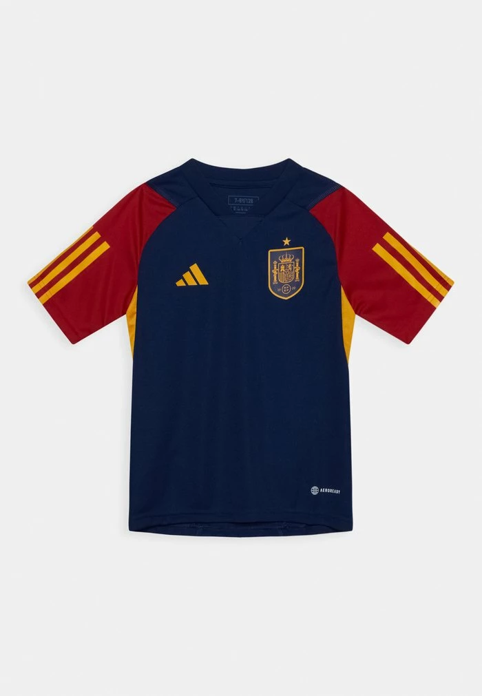 Adidas Performance SPAIN TRAINING - Football Shirt - Team Navy Blue 2 3 Adidas Performance SPAIN TRAINING - Football Shirt - Team Navy Blue 2