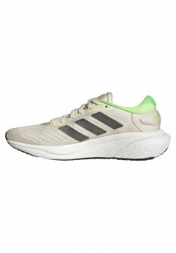 Adidas Performance SUPERNOVA - Neutral Running Shoes - Ecru Tint Night Met Solar Green