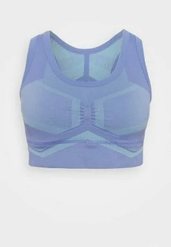 Adidas Performance STUDIO - Light Support Sports Bra - Orbit Violet/mint Ton