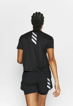 Adidas Performance P.BLUE TEE - Print T-shirt - Black/silver -adidas Performance Shop 92fc3d2f7900437ca5a8ed1243818f49