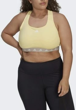 Adidas Performance PWR MS TF PS - Medium Support Sports Bra - Yellow