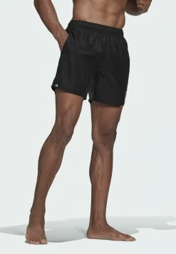 Adidas Performance WORDING - Swimming Shorts - Black -adidas Performance Shop 933fd01875244e41a9dfbf09c513396e