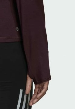 Adidas Performance Long Sleeved Top - Red -adidas Performance Shop 93454a5f9e394768bee118acc9fd7940