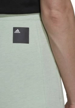 Adidas Performance MISSION VICTORY SLIM-FIT HIGH-WAIST - Tracksuit Bottoms - Linen Green Mel -adidas Performance Shop 93691884c2e244a49380286698017856
