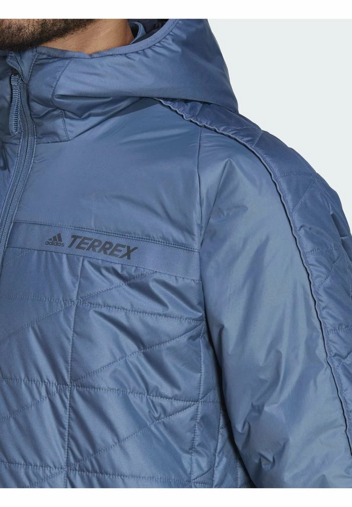 Adidas Performance MT SY INS HOO J - Outdoor Jacket - Blue 7 Adidas Performance MT SY INS HOO J - Outdoor Jacket - Blue - Image 5