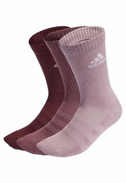 Adidas Performance CUSH 3 PACK UNISEX - Sports Socks - Brown