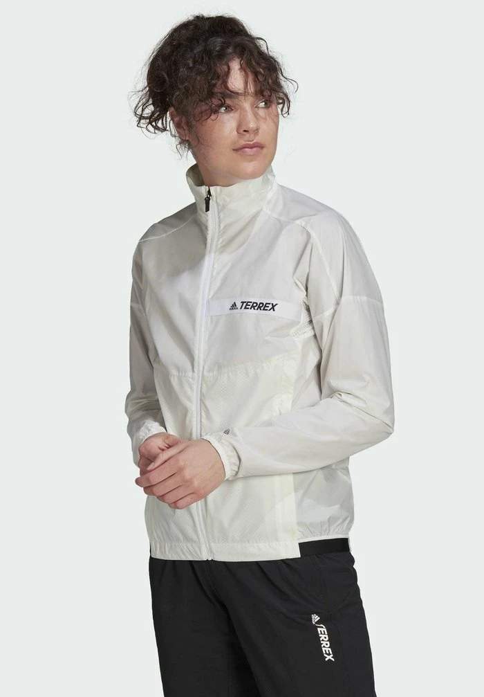 Adidas Performance WIND - Windbreaker - White 5 Adidas Performance WIND - Windbreaker - White - Image 3