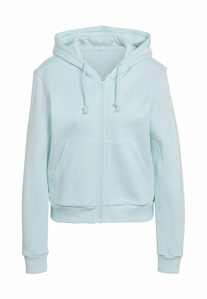 Adidas Performance Zip-up Sweatshirt - Blue 8 Adidas Performance Zip-up Sweatshirt - Blue - Image 6