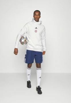 Adidas Performance MANCHESTER UNITED TRAVEL HOODY - Hoodie - White -adidas Performance Shop 93d8e4c5c807408da84d90cc3e7eaa0f