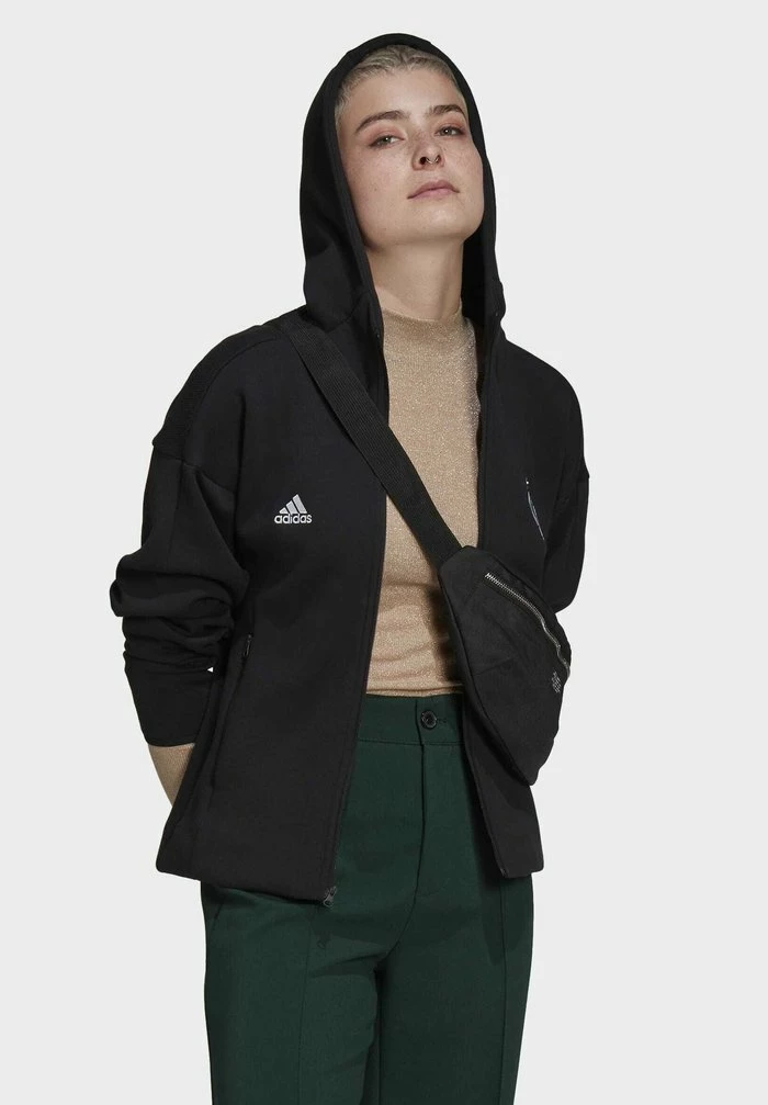 Adidas Performance GERMANY MISSION VICTORY - Zip-up Sweatshirt - Black 5 Adidas Performance GERMANY MISSION VICTORY - Zip-up Sweatshirt - Black - Image 3