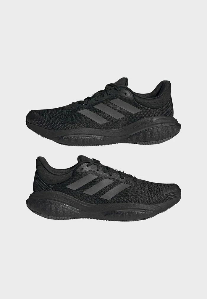Adidas Performance SOLAR GLIDE - Neutral Running Shoes - Black 4 Adidas Performance SOLAR GLIDE - Neutral Running Shoes - Black - Image 2