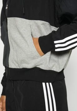 Adidas Performance Zip-up Sweatshirt - Black/carbon/medium Grey Heather -adidas Performance Shop 94e57ff7bf6441b6aee522a627d86b71