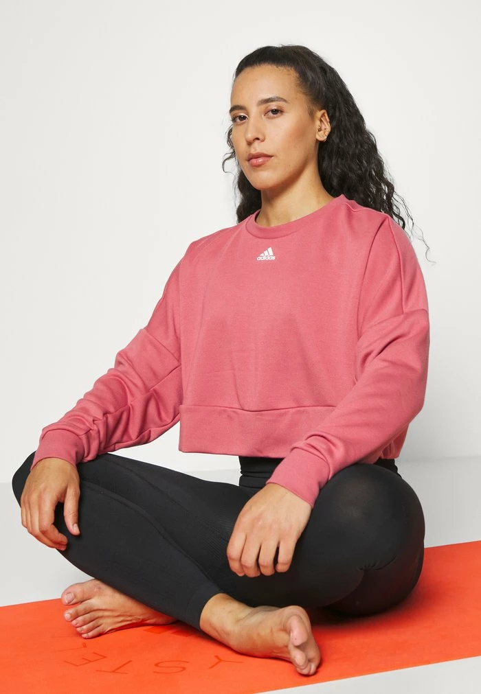 Adidas Performance Zip-up Sweatshirt - Red/white 6 Adidas Performance Zip-up Sweatshirt - Red/white - Image 4