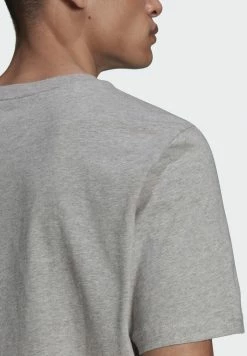 Adidas Performance FOOTBALL LOGO TEE - Print T-shirt - Medium Grey Heather -adidas Performance Shop 954e635414114409bf44995cb59ac3f6